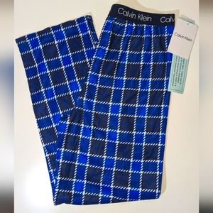 𝅺brand New Calvin Klein Blue pajama pants